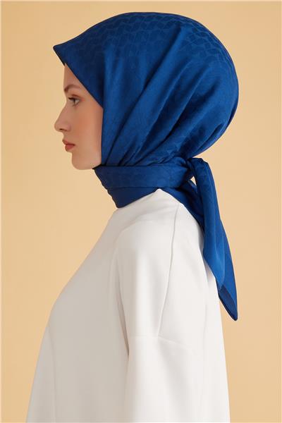 BELLİ GEOMETRİK DESEN VEYRA SAKS EŞARP 1