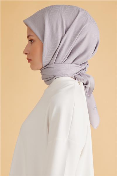 BELLİ GEOMETRİK DESEN VEYRA GÜMÜŞ EŞARP 2