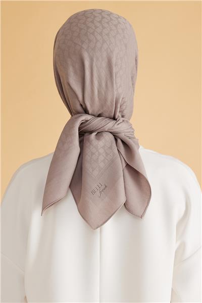 BELLİ GEOMETRİK DESEN VEYRA VİZON EŞARP 1