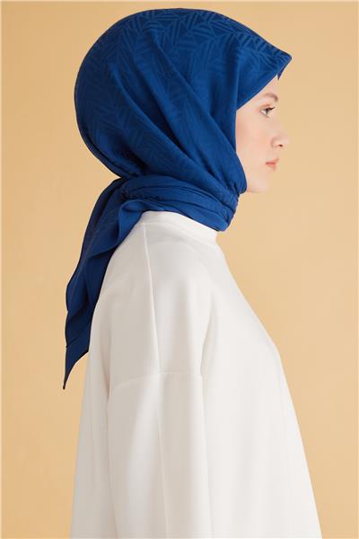 BELLİ GEOMETRİK DESEN VEYRA SAKS EŞARP 2