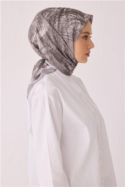 BELLİ ÇİÇEK DESEN PREMIUM SOFT VİZON EŞARP 2