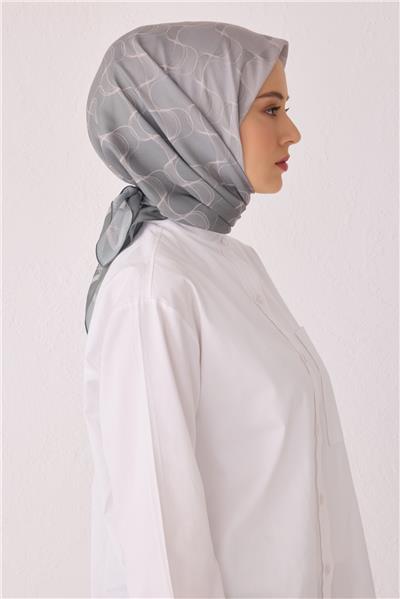 BELLİ DALGALI DESEN PREMIUM SOFT MİNT EŞARP 1