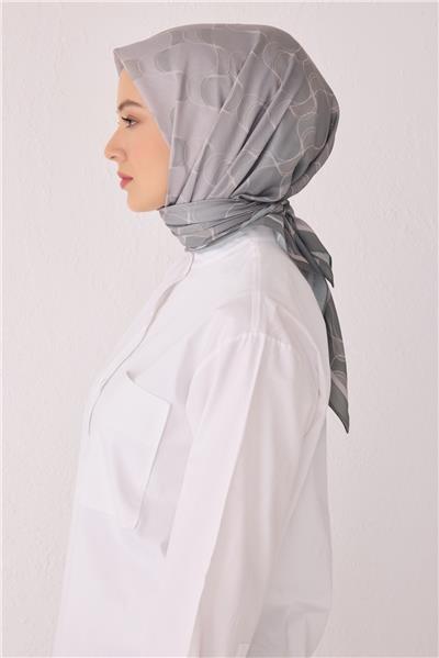 BELLİ DALGALI DESEN PREMIUM SOFT MİNT EŞARP 1