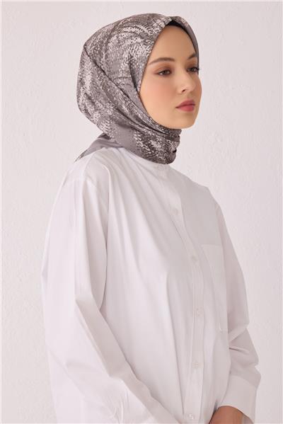 BELLİ ÇİÇEK DESEN PREMIUM SOFT VİZON EŞARP 2