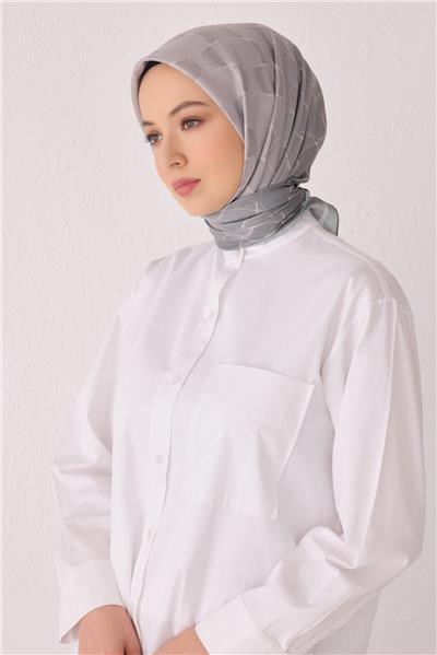 BELLİ DALGALI DESEN PREMIUM SOFT MİNT EŞARP 1