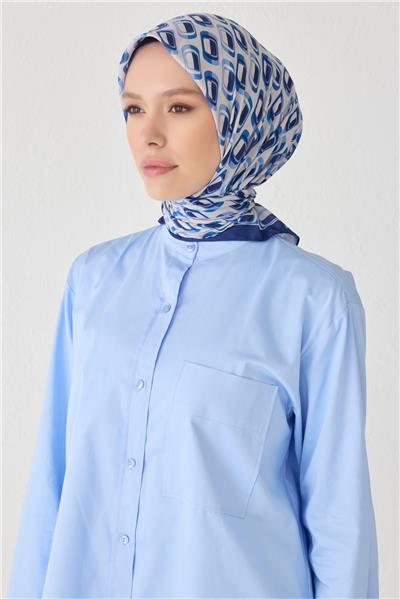 BELLİ GEOMETRİK DESEN PREMIUM SOFT SAKS EŞARP 3