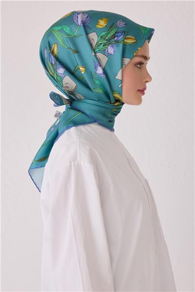 BELLİ SAF İPEK EŞARP 4037D (T) - 38
