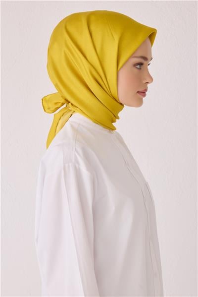 BELLİ GEOMETRİK DESEN İPEK EŞARP 4055D (TWİLL)-84