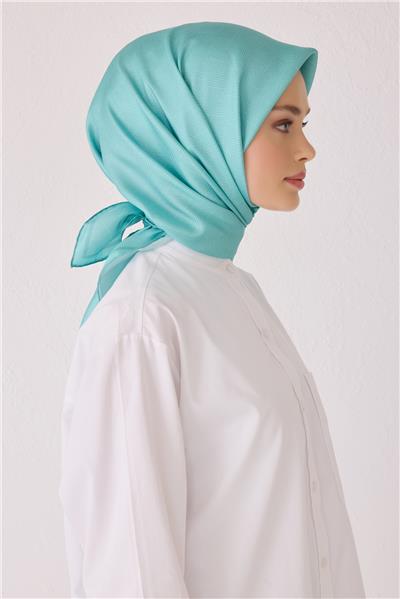 BELLİ GEOMETRİK DESEN İPEK EŞARP 4055D (TWİLL)-83