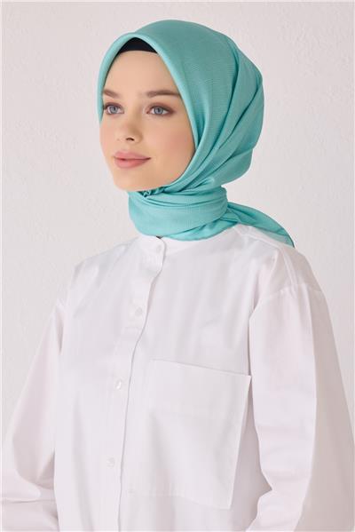 BELLİ GEOMETRİK DESEN İPEK EŞARP 4055D (TWİLL)-83