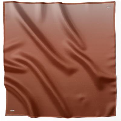 BELLİ DEGRADE DESEN İPEK EŞARP 4224D (TWILL) KİREMİT - 81