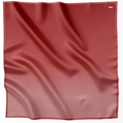 BELLİ DEGRADE DESEN İPEK EŞARP 4224D (TWILL) KIMIZI - 52