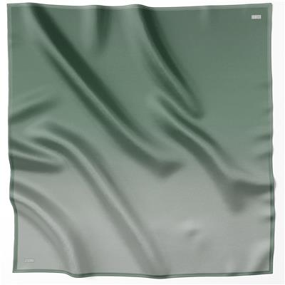 BELLİ DEGRADE DESEN İPEK EŞARP 4224D (TWILL) YEŞİL - 51