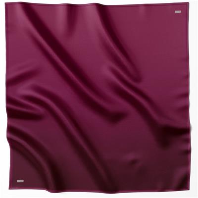 BELLİ DEGRADE DESEN İPEK EŞARP 4224D (TWILL) VİŞNE ÇÜRÜĞÜ - 83