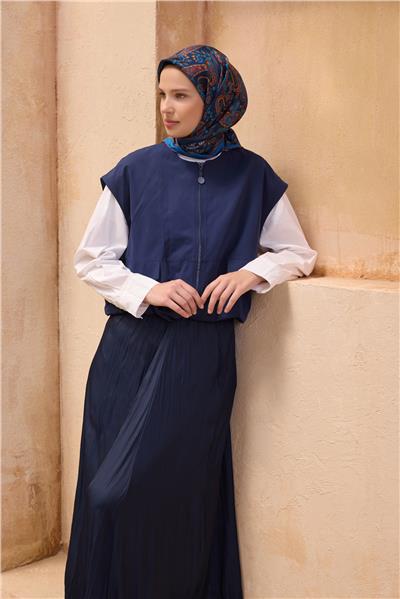 BELLİ ETNIK DESEN İPEK EŞARP 4101D TWILL