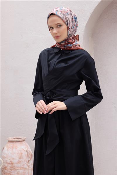 BELLİ ETNİK DESEN NOVA KİREMİT EŞARP 1003