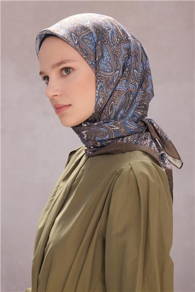 BELLİ ETNİK DESEN PREMIUM SOFT VİZON EŞARP 5