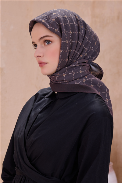 BELLİ FİYONK DESEN PAULİSTA VİZON EŞARP 10