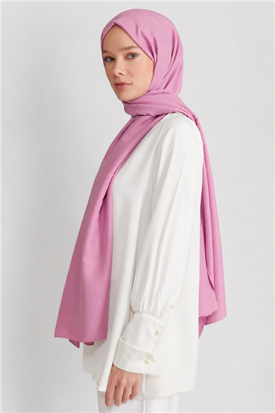 Belli Fresh Düz Tensel Pembe Floransa Şal - 2006302