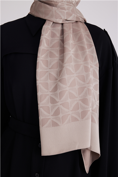 Belli Fresh Geometrik Desen Vizon Capri Şal 1 - 241826