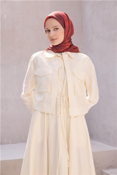 BELLİ FRESH ÇİÇEK DESEN BORDO MODAL EŞARP 20