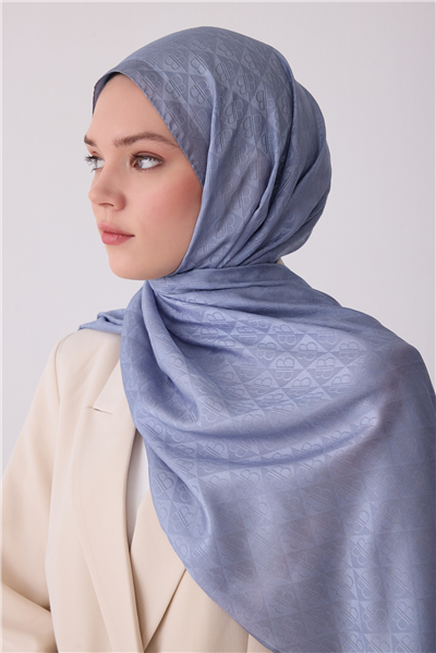 BELLİ FRESH MONOGRAM EŞARP