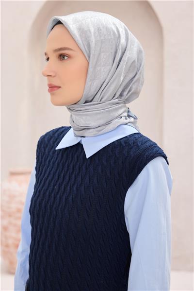 BELLİ FRESH MONOGRAM EŞARP