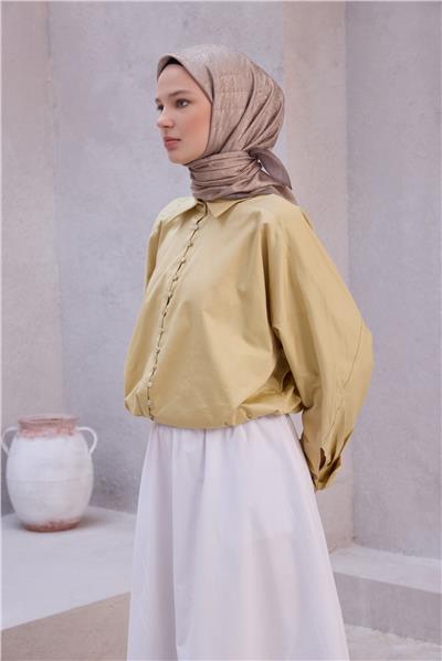 BELLİ FRESH MONOGRAM EŞARP