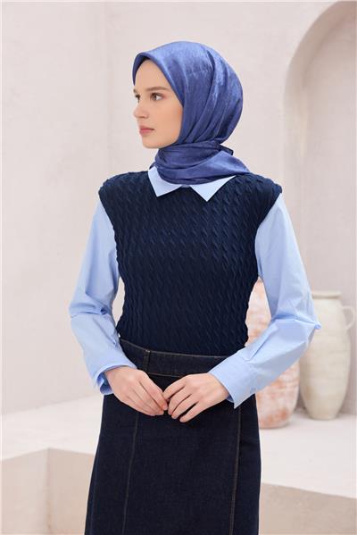 BELLİ FRESH MONOGRAM EŞARP