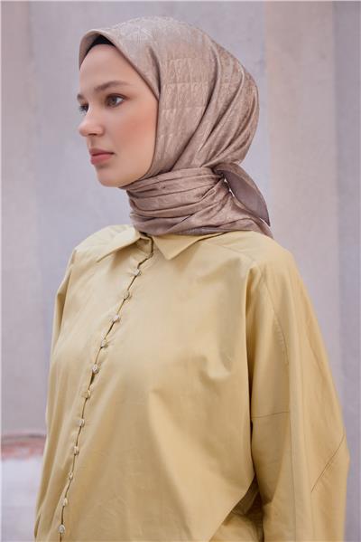 BELLİ FRESH MONOGRAM EŞARP