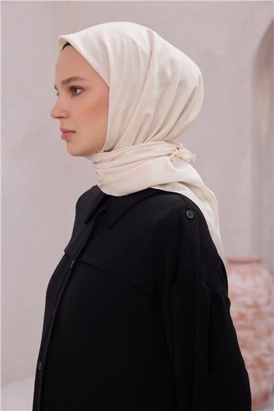 BELLİ FRESH MONOGRAM EŞARP