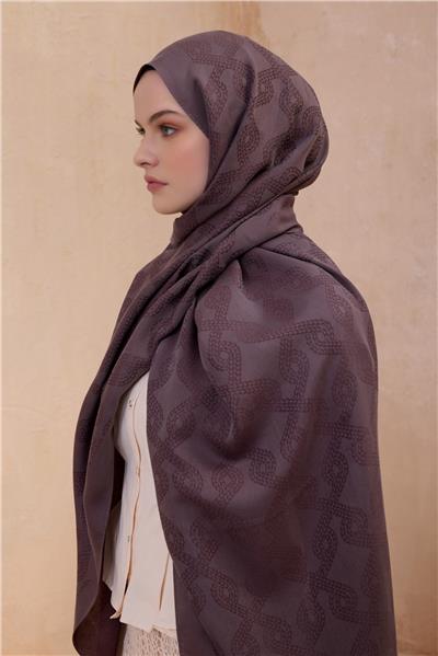 BELLİ FRESH NORA KESTANE MORU ŞAL 3