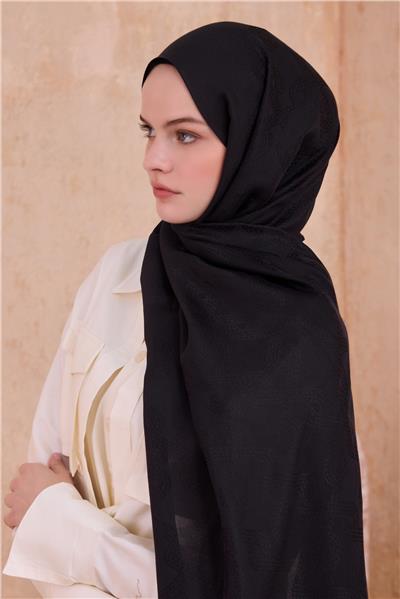 BELLİ FRESH NORA SİYAH ŞAL 3