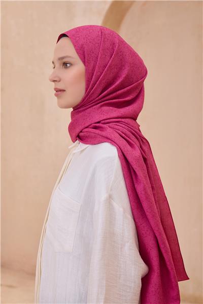 Belli Fresh Şal Desen Pembe Siena Şal 4 - 40