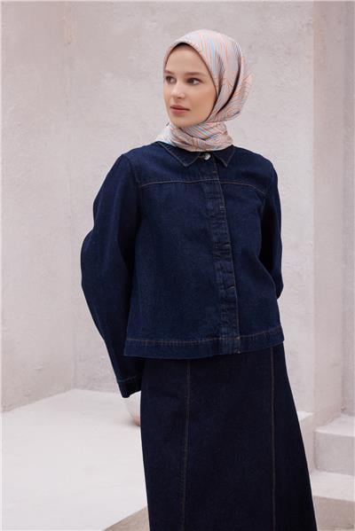 BELLİ GEOMETİK DESEN İPEK EŞARP 4209D (TWILL) SOMON - 33