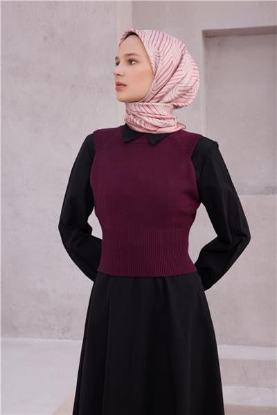 BELLİ GEOMETİK DESEN İPEK EŞARP 4209D (TWILL) PUDRA - 03