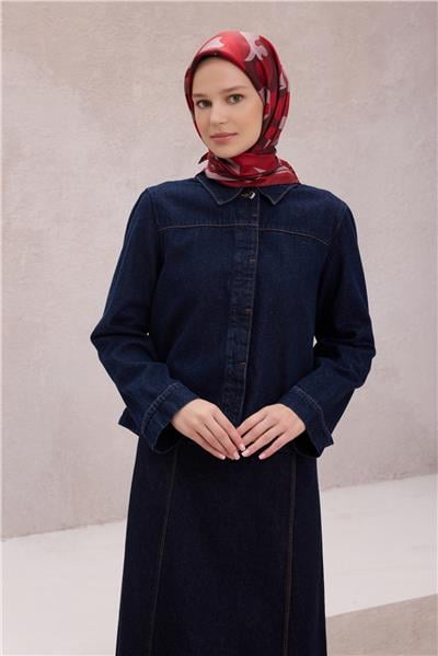 BELLİ GEOMETİK DESEN İPEK EŞARP 4213D (TWILL) BORDO - 86