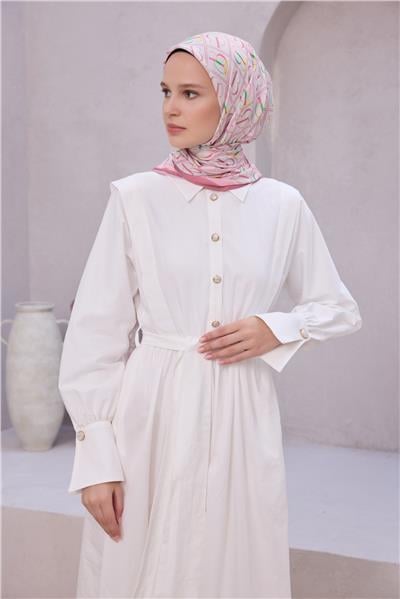 BELLİ İMZA DESEN NOVA GÜL KURUSU EŞARP 1013