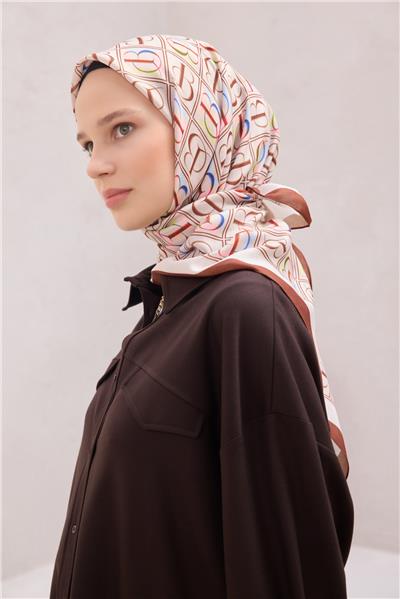 BELLİ İMZA DESEN NOVA KİREMİT EŞARP 1013