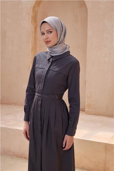 BELLİ KLASIK DESEN İPEK EŞARP 4115D TWILL