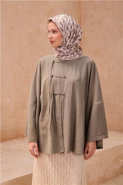 BELLİ LEOPAR DESEN İPEK EŞARP 4103D TWILL