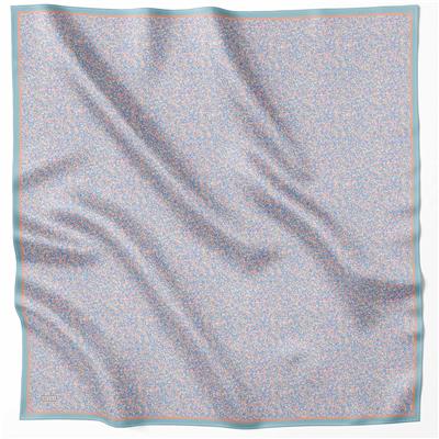 BELLİ LEOPAR DESEN İPEK EŞARP 4208D (TWILL) MİNT - 35