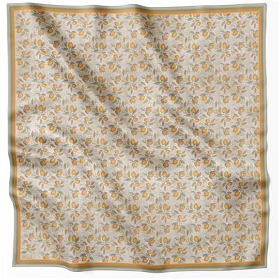 BELLİ LİMON İPEK EŞARP 4212D (TWILL) HAKİ - 01