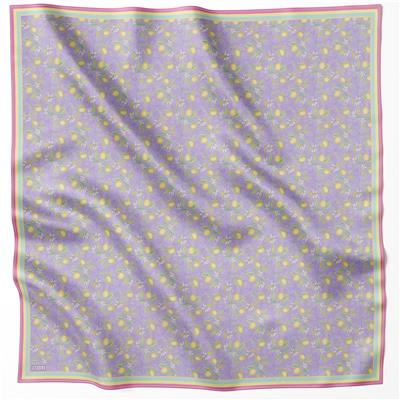 BELLİ LİMON İPEK EŞARP 4212D (TWILL) LİLA - 55