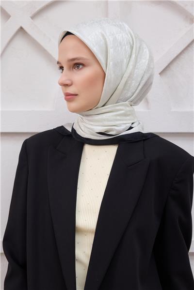 BELLİ LOGO DESEN J.MONOGRAM EKRU EŞARP