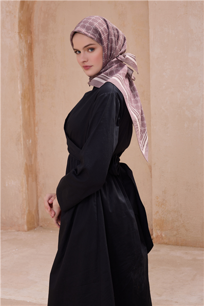 BELLİ LOGO DESEN PAULİSTA GÜL KURUSU EŞARP 11