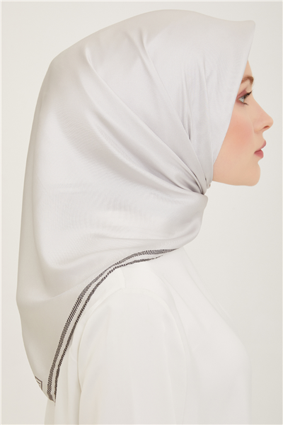 BELLİ SAF İPEK EŞARP 4009D (T) - 10