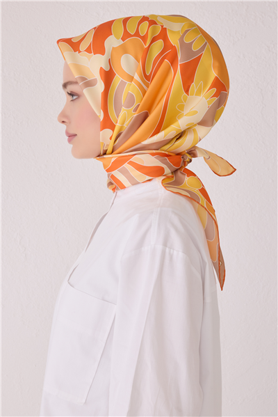 BELLİ SAF İPEK EŞARP 4032D (T) - 37