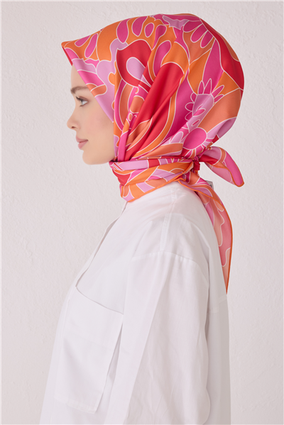 BELLİ SAF İPEK EŞARP 4032D (T) - 54