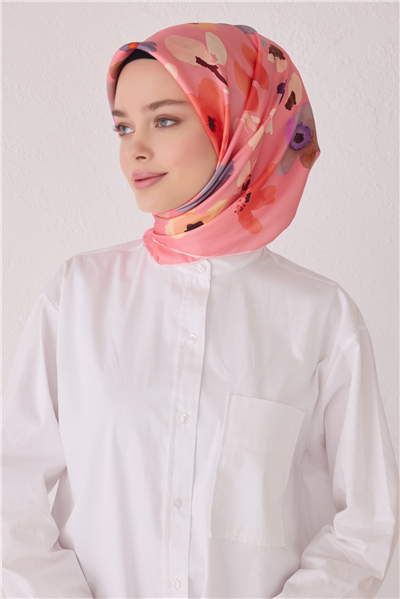 BELLİ SAF İPEK EŞARP 4033D (T) - 34